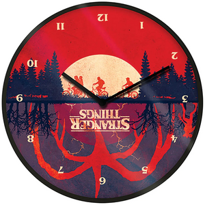 Stranger Things Upside Down Clock 10 Inch