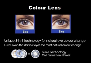 Cosmetic Contact Lens- Blue