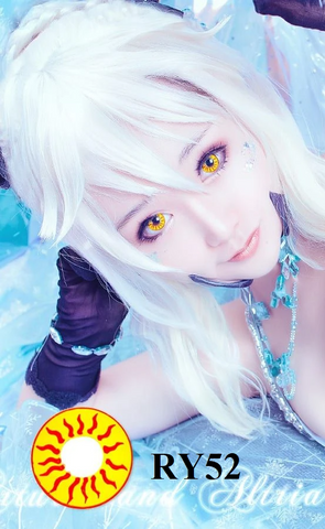 Cosmetic Lens -Red Sun