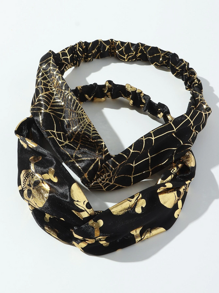 Skull Print Hair Bands