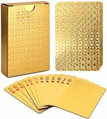 Diamond Gold Playing Cards