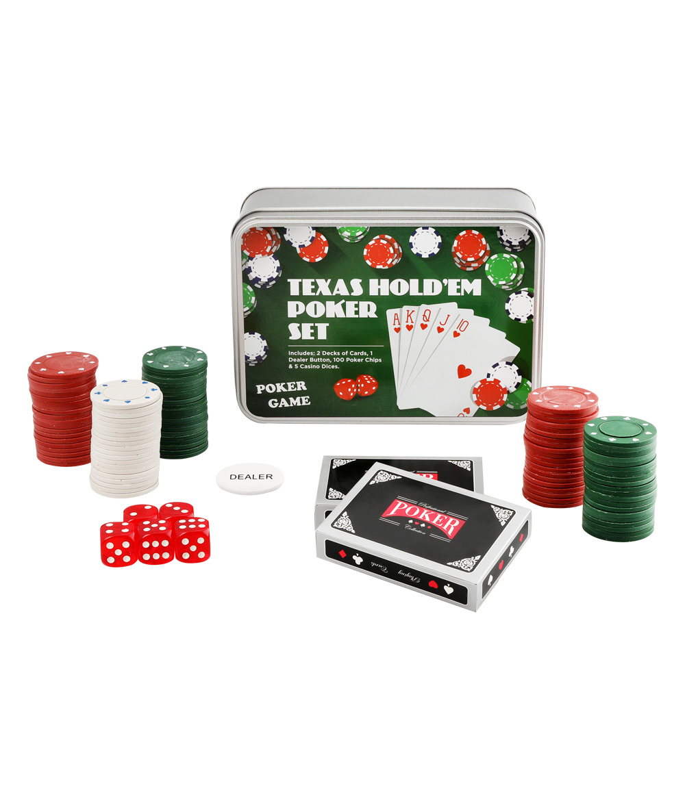 Texas Hold 'Em Poker Set -100pc