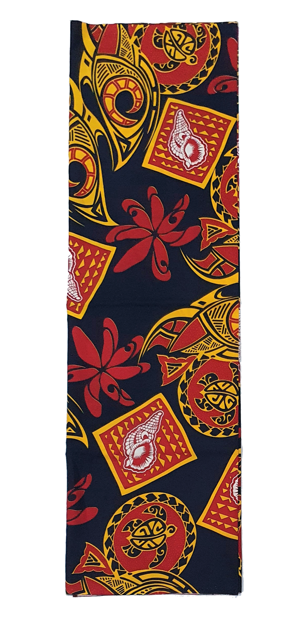 Island Navy Blue Lavalava 2.2m Stitched