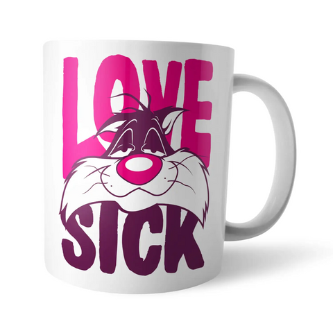 Looney Tunes Love Sick Sylvester Mug