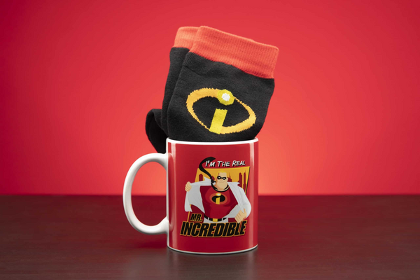 Disney Mr Incredible Mug And Socks Set