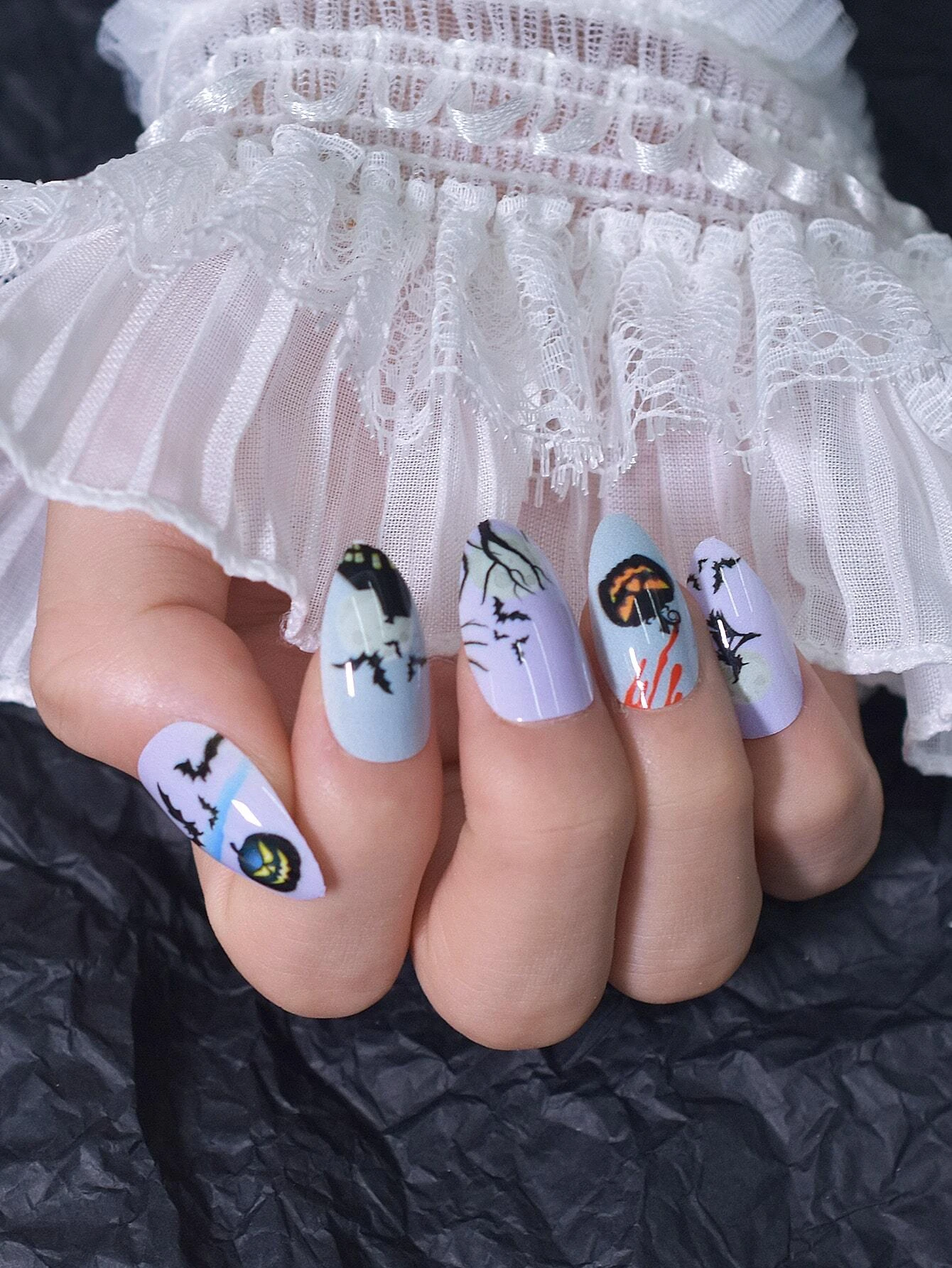 Halloween Fake Nail Set
