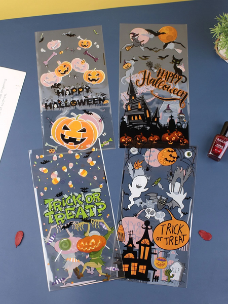 Halloween Packaging Bag ( 50pk- Large)