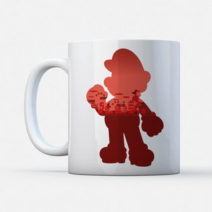 Nintendo Super Mario- Mario Silhouette Mug