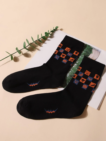 Halloween Design Crew Socks