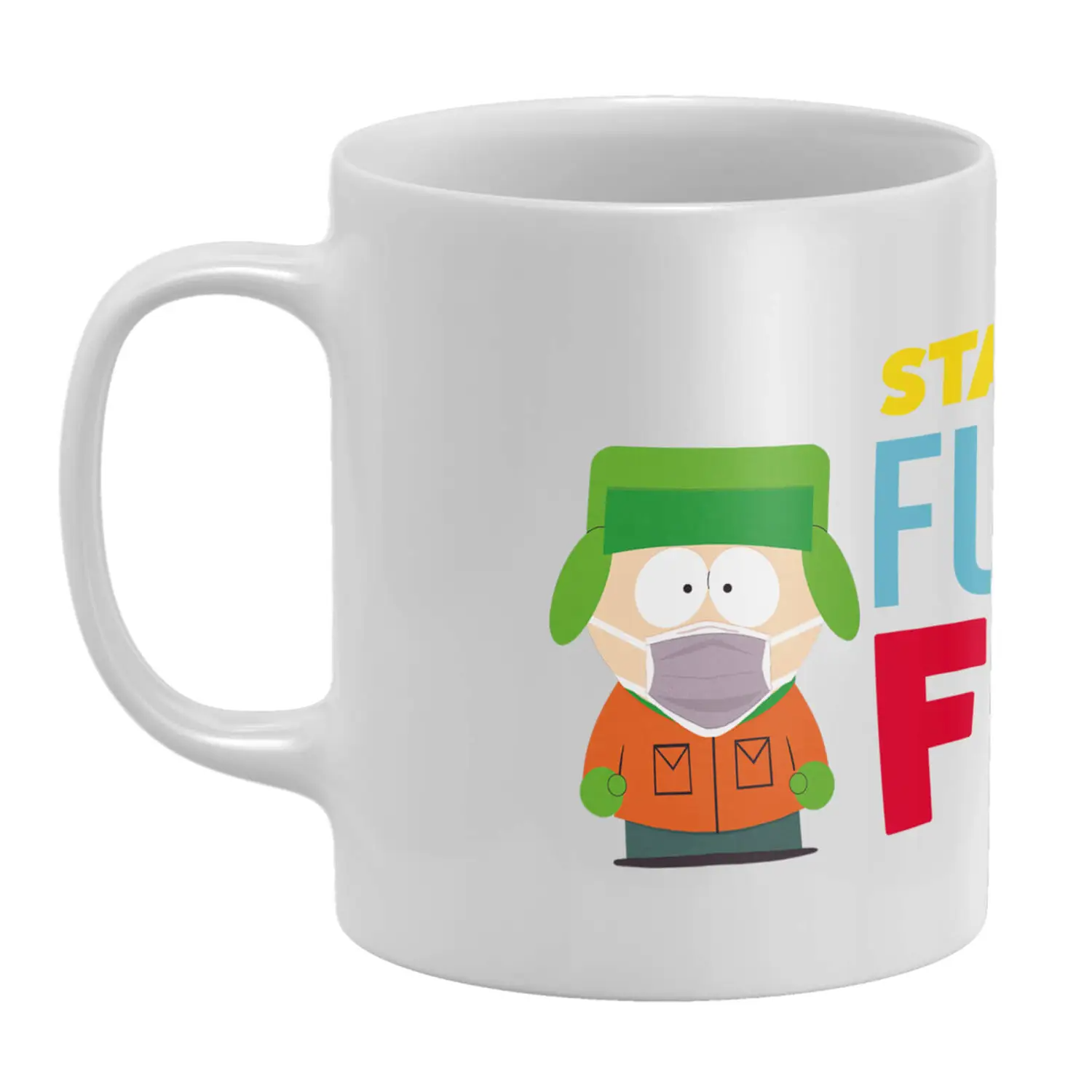 South Park Mug -Stay Back Six Feet