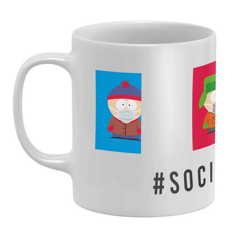 South Park Social Distancing Mug