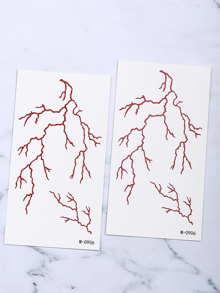 Blood Veins Tattoo Sticker