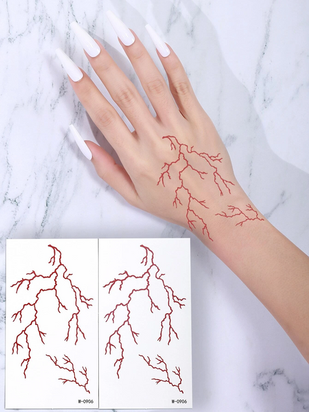 Blood Veins Tattoo Sticker