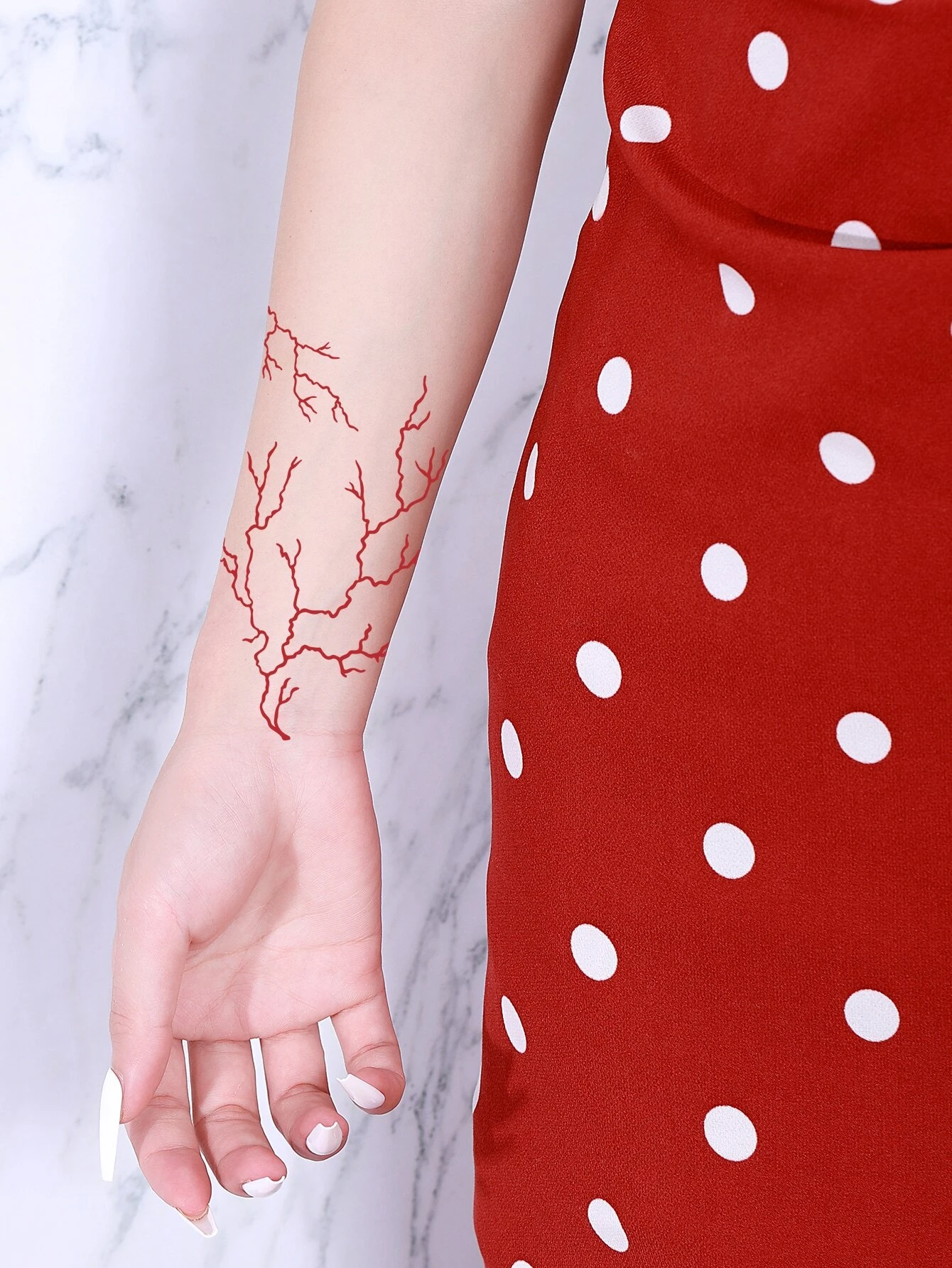 Blood Veins Tattoo Sticker