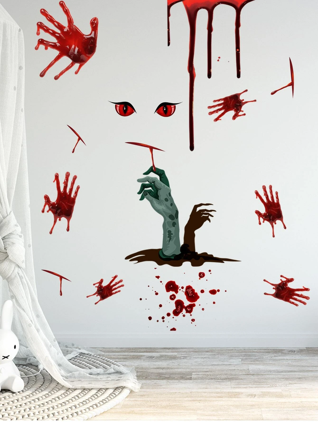 Blood Edition Wall Stickers Set